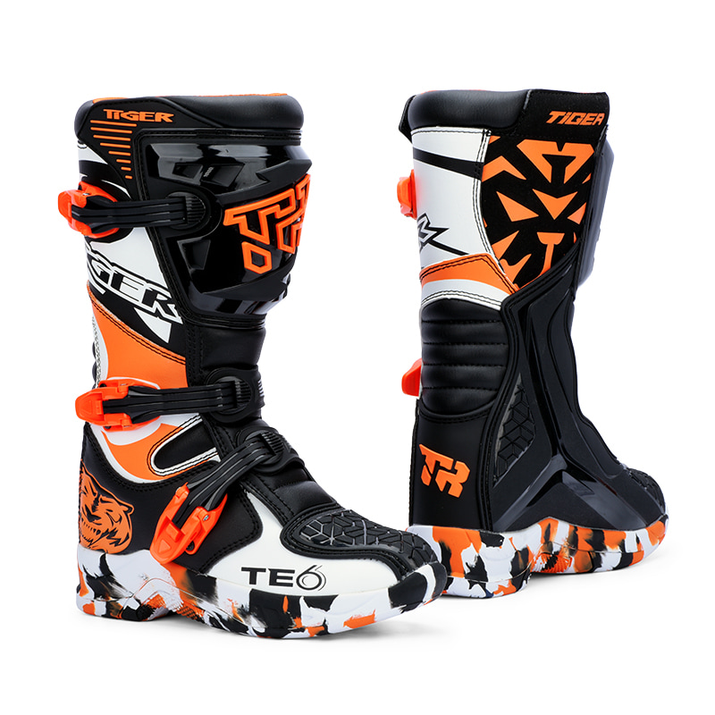 TR MTR-TE006 STIVALI MOTO PER GIOVANI STIVALE DA GUIDA MX PER GIOVANI
